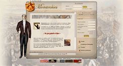 Desktop Screenshot of monarchies.droits-divins.com